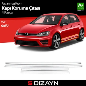 VW Golf 7 Kapı Koruma Çıtası Krom 2013-2020