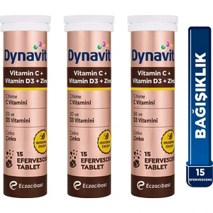 Vitamin C + Vitamin D3 + Çinko Zinc Tablet X3