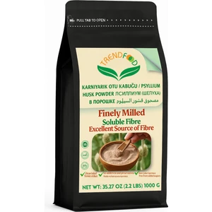 Trend Food 1000 g ℮ Psyllium Husk Powder Karnıyarık Otu Tohumu Tozu Güvenli Gıda Bitkisel