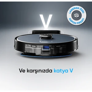 Katya V Akıllı Robot Süpürge 10000PA Güçlü Emiş Gücü 6400MAH Yüksek Batarya