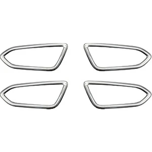 Renault Captur 2 Krom İç Kapı Kolu Çerçevesi 4 Prç. 2020 Üzeri