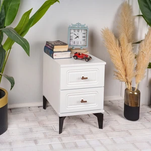 Slope 2 Çekmeceli Mdf Komodin