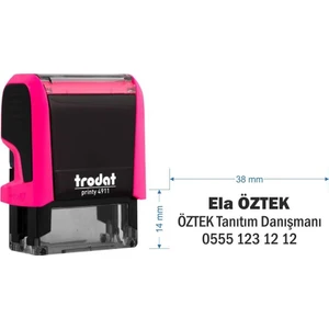 4911 Kişiye Özel İsim, Makam Ve Ünvan Kaşesi