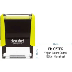 4911 Kişiye Özel İsim, Makam Ve Ünvan Kaşesi