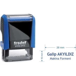 4910  Kişiye Özel İsim Ve Ünvan Kaşesi