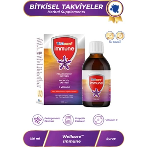 Immune Bitkisel Takviye Edici Şurup - 150 ML