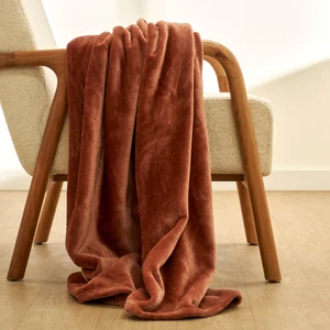 Bella Maison Shelly Wellsoft Tv Battaniyesi Kiremit (140X190 Cm)