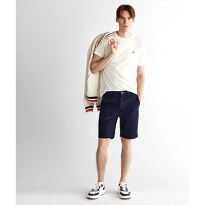 Erkek Lacivert Slim Fit Şort