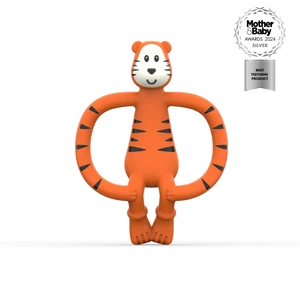 Matchstick Monkey Silikon Diş Kaşıyıcı / Teddy Tiger