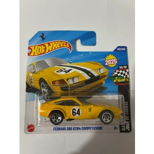 Hot Wheels Ferrari 365 Gtb4 Competizione Sarı