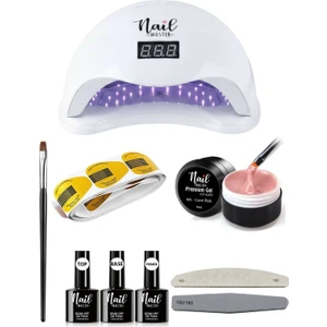 Nail Master Protez Tırnak Uv Jel Seti Cihazlı