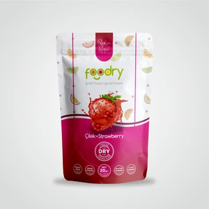 Freeze-Dry Çilek (Freeze Dried Strawberry) | Dondurularak Kurutulmuş Meyve Kurusu 20g