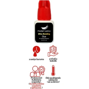 Lashes Ipek Kirpik Yapıştırıcısı Kore 5ml