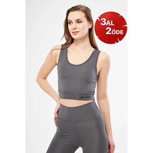 Lesa Wear Crop Top Halter Yaka Spor Sütyeni Nefes Alabilir Kumaş ile Kadınlar İçin Modern Stil