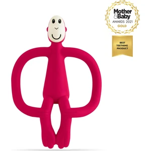 Matchstick Monkey  Silikon Diş Kaşıyıcı/ Monkey (Kırmızı)
