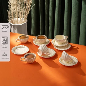 Sunshine 6'lı Kahve Fincan Takımı 80 ml