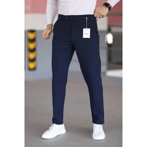 Erkek Kaliteli Likralı Italyan Kesim Her Ortama Uygun Şık ve Rahat Kısa Dilli Kumaş Pantolon