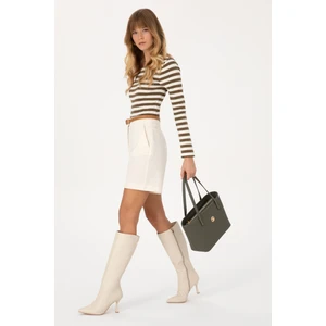 U.s. Polo Assn. Kadın Açık Haki Çanta 50293676-VR183