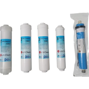 LG Kapalı Kasa Su Arıtma 5'li Filtre Seti