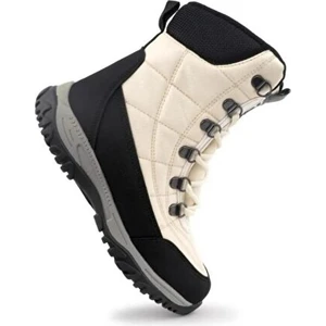 Ahmet Çağlar Cool Felix Unisex Çocuk Outdoor Fermuarlı Kar Botu Bej