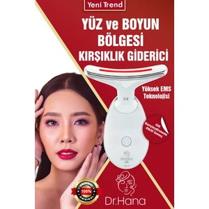 Dr. Hana Yüz ve Boyun Kırşıklık Giderici ile Gelen Güzellik Ems Güzellik Cihazı, Isı,ışık ve Titreşim