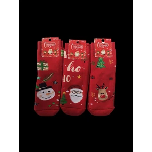 3'lü Yılbaşı Temalı Bayan ve Çocuk Çorabı