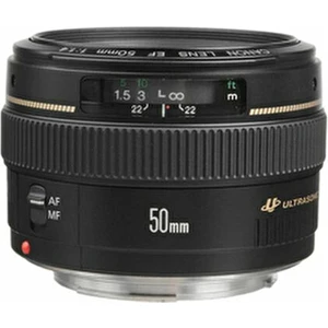 Ef 50MM F/1.4 Usm Lens SLR Uyumluluğu ile 290 g Ağırlığında Yüksek Kaliteli Siyah Lens