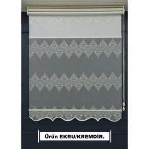 Çift Mekanizmalı Tül+Stor Güneşlik Perde – Çiftli Sistem - 2 Perde Tek Ürün!