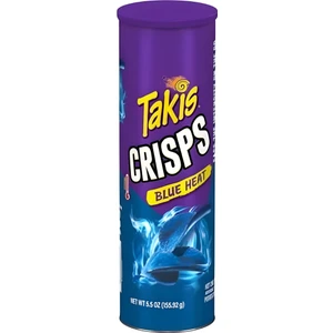 Crisps Blue Heat - Hot Chili Pepper Flavored Potato Crisps 155,92G