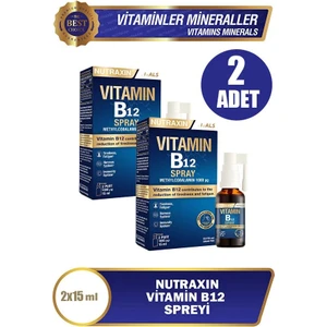 Vitamin B12 Sprey 15 ml 2 Adet