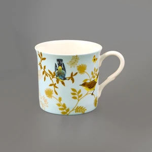 Kitchen Kuş Desenli New Bone Kupa - Renkli - 300 ml