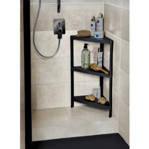 3 Katlı Köşe Rafı - Banyo Mutfak Raf - Düzenleyici Organizer