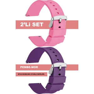 Tcl Mt42 Mt42x Mt43 Mt46-Slazenger Akıllı Çocuk Saatleriyle Uyumlu Silikon Saat Kordonu Kayışı