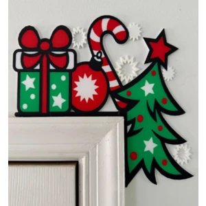 Yılbaşı Temalı Noel Gnome Raf Süsü