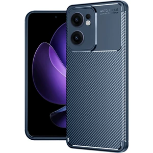 Royal Case Oppo Reno 13F Kılıf Esnek Karbon Desenli Şık Premium Silikon Kapak Ryc/a.f.karbon