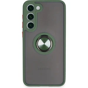 Royal Case Samsung Galaxy S23 Plus Kılıf Yüzüklü ve Stant Özellikli Şık Premium Silikon Kapak Ryc/montreal Yüzüklü