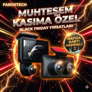 Araç Içi Hd Kamera Video Kaydedici 3 Kamera 1080P Full Hd Araç Kamerası Wdr G-Sensor 5mp Büyük Ekran