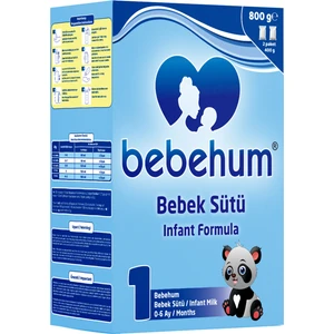 1 Toz Devam Sütü 800 gr – 0-6 Ay Bebekler için Demir ve Folik Asit Takviyeli Besleyici Formül