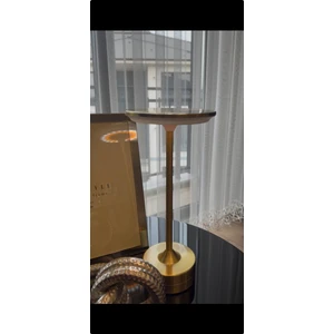 CT-8438 Toronto Şarjlı Masa Lambası Gold Gövde