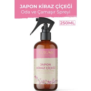 Japon Kiraz Çiçeği Parfümlü Oda ve Çamaşır Spreyi Kumaş Kokusu Japanese Cherry Room Spray 250ml