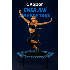 135 cm Tutamaçlı Trambolin (Mavi)