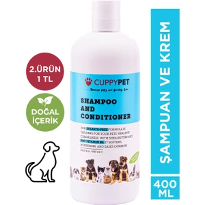 Köpek Kondisyonerli Şampuan 400 ml