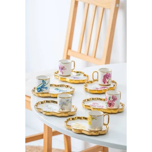 Etnical 6 Kişilik Kahve Fincanı Takımı - 90 ml