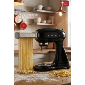 SmeG 50's Style Retro 4.8 Litre Siyah Stand Mikser SMF03BLEU