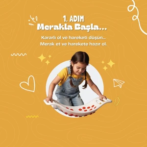 Wizzy Çocuk Denge Oyuncağı – Enerji Atımı, Denge Gelişimi ve Duyu Bütünleme