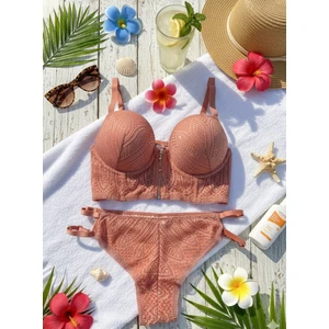 Dantelli Bralet Sütyen Takımı