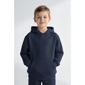 Kapüşonlu Basic Kalın Çocuk Sweatshirt - 26K 1628