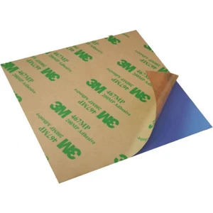 0.5mm 10X10CM Chipset Soğutucu Termal Pad Ped - Çift Taraflı Yapışkanlı - Mavi - 3.6W/M.K