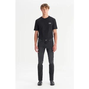 Pamuklu Slim Tapered Fit Cepli Esnek Jean Kot Denim Pantolon