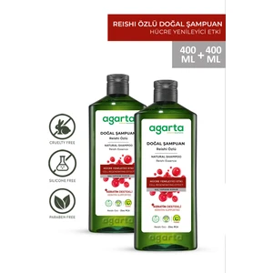 2 Adet Doğal  Reishi Şampuan  400 Ml
